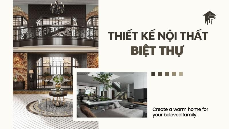 thiết kế nội thất biệt thự